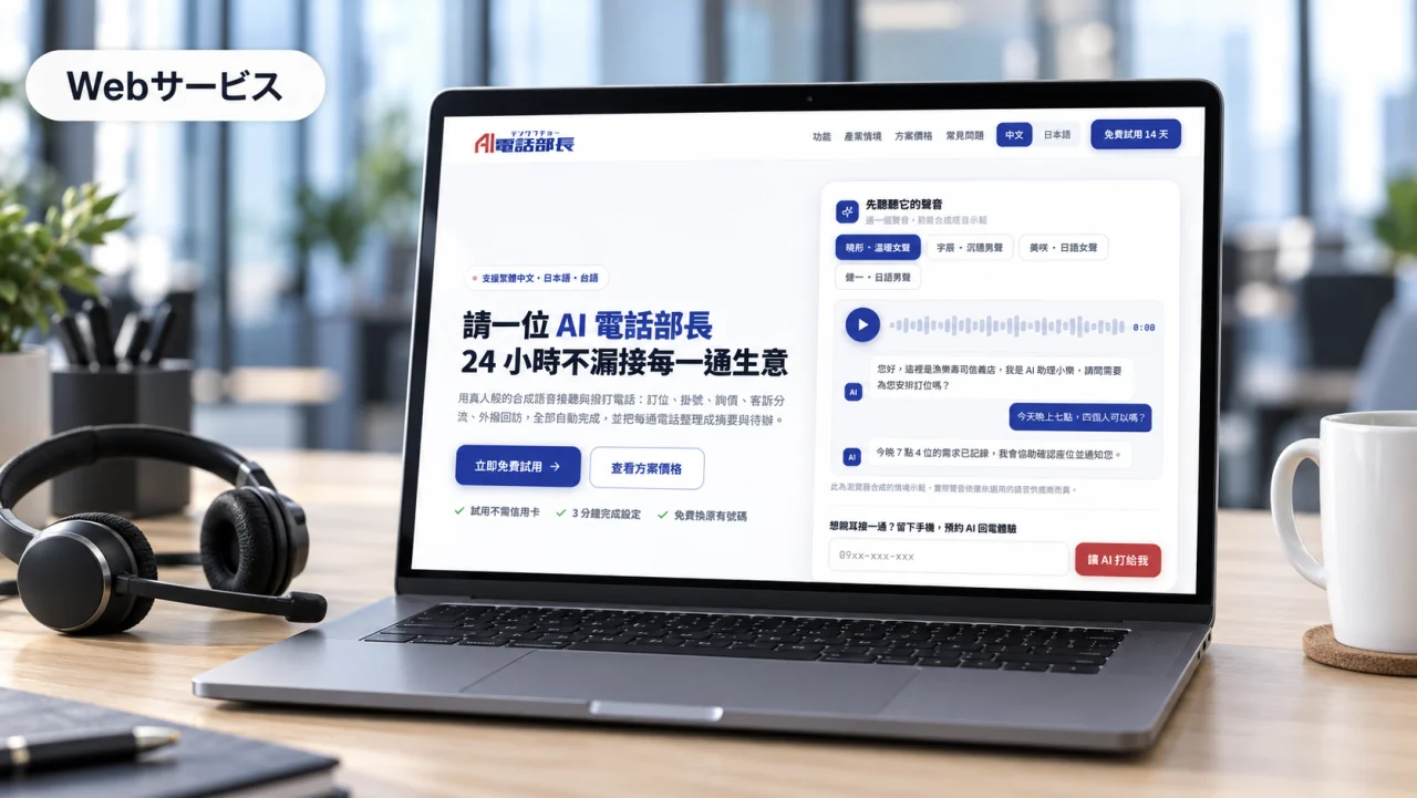 AI 電話部長